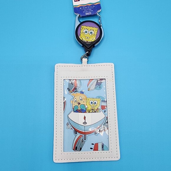 Spongebob Nickelodeon Bikini Bottom Driver License Retractable ID Lanyard NEW - Picture 8 of 10